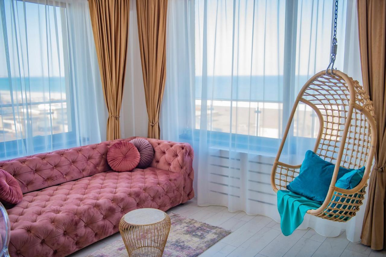 ママイアSummerland Luxury Velvet Front Sea Viewアパートメント エクステリア 写真